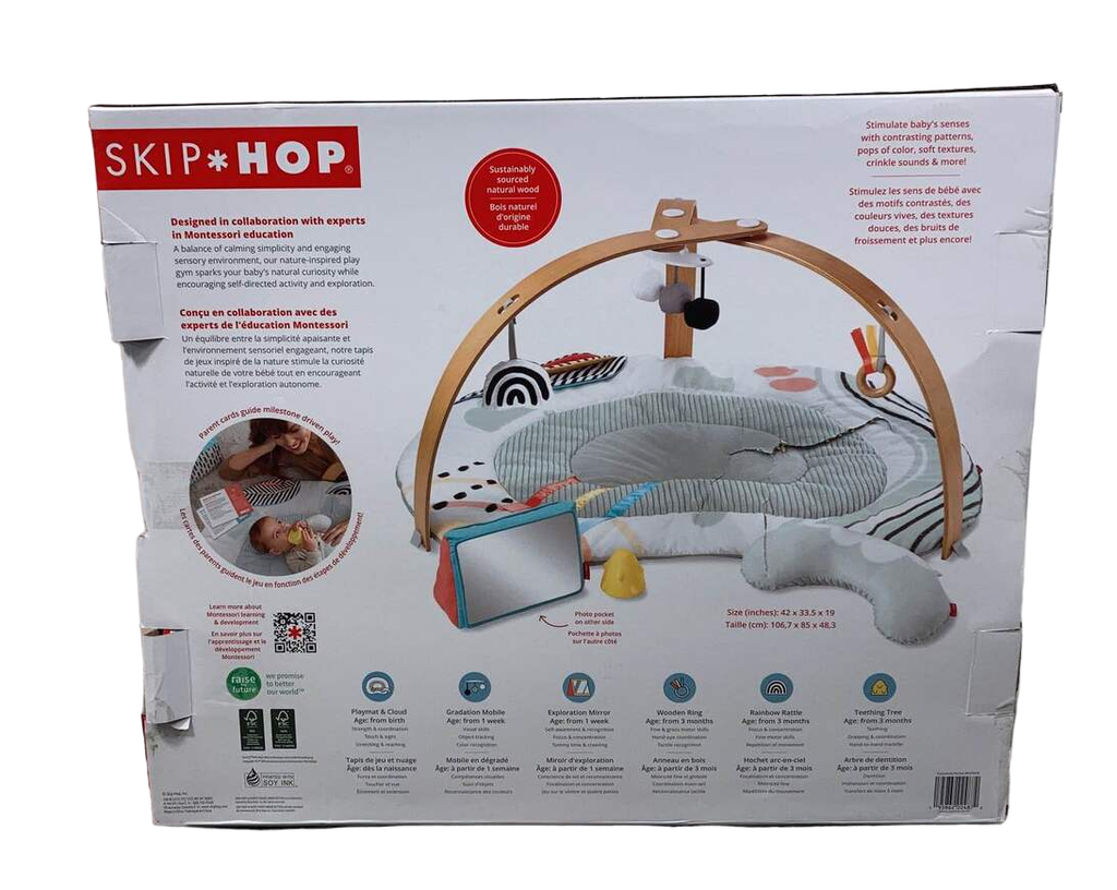 Boxed Skip Hop Discoverosity Montessori-Inspired Play Gym